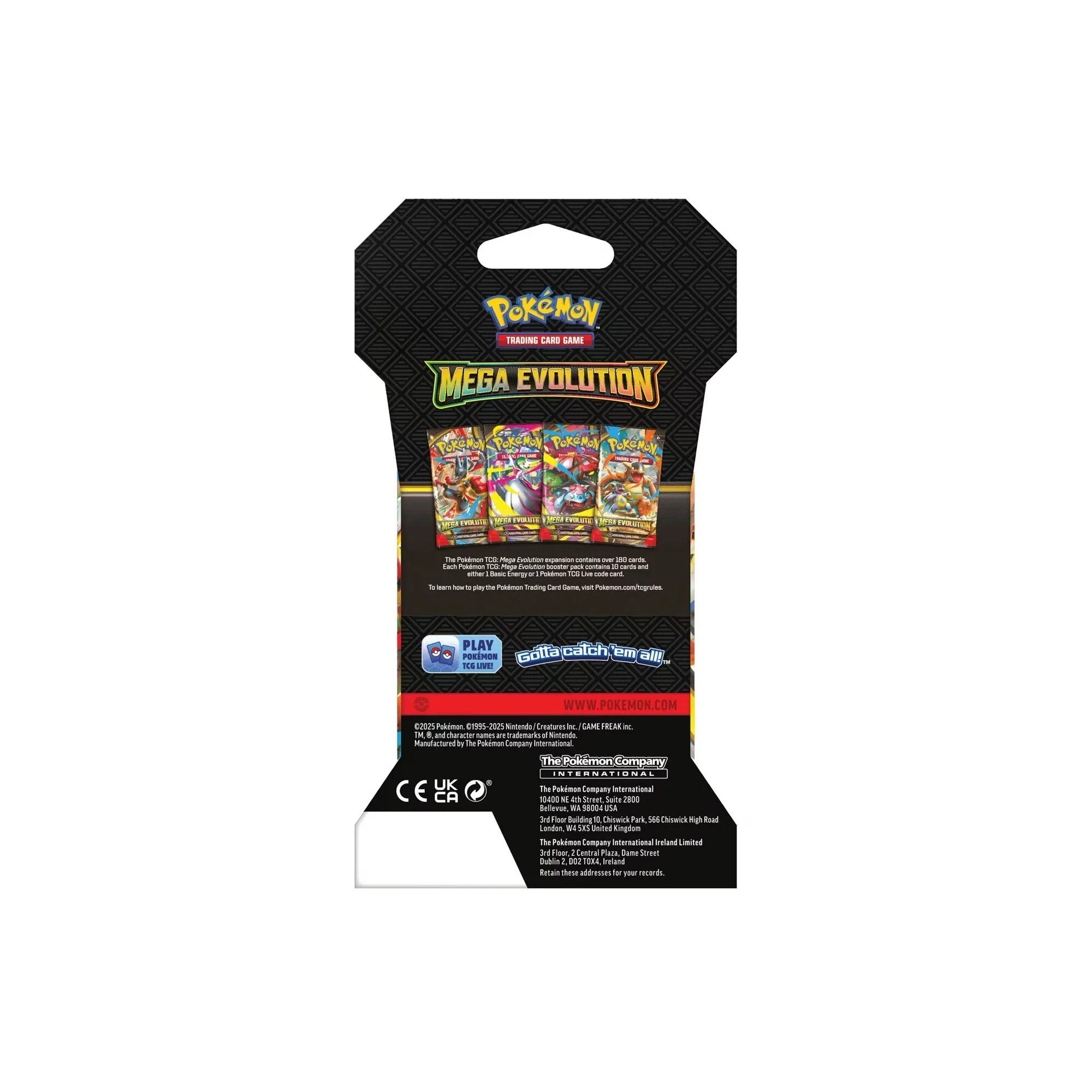 Pokémon TCG Mega Evolution Sleeved Blister Case - Image 2