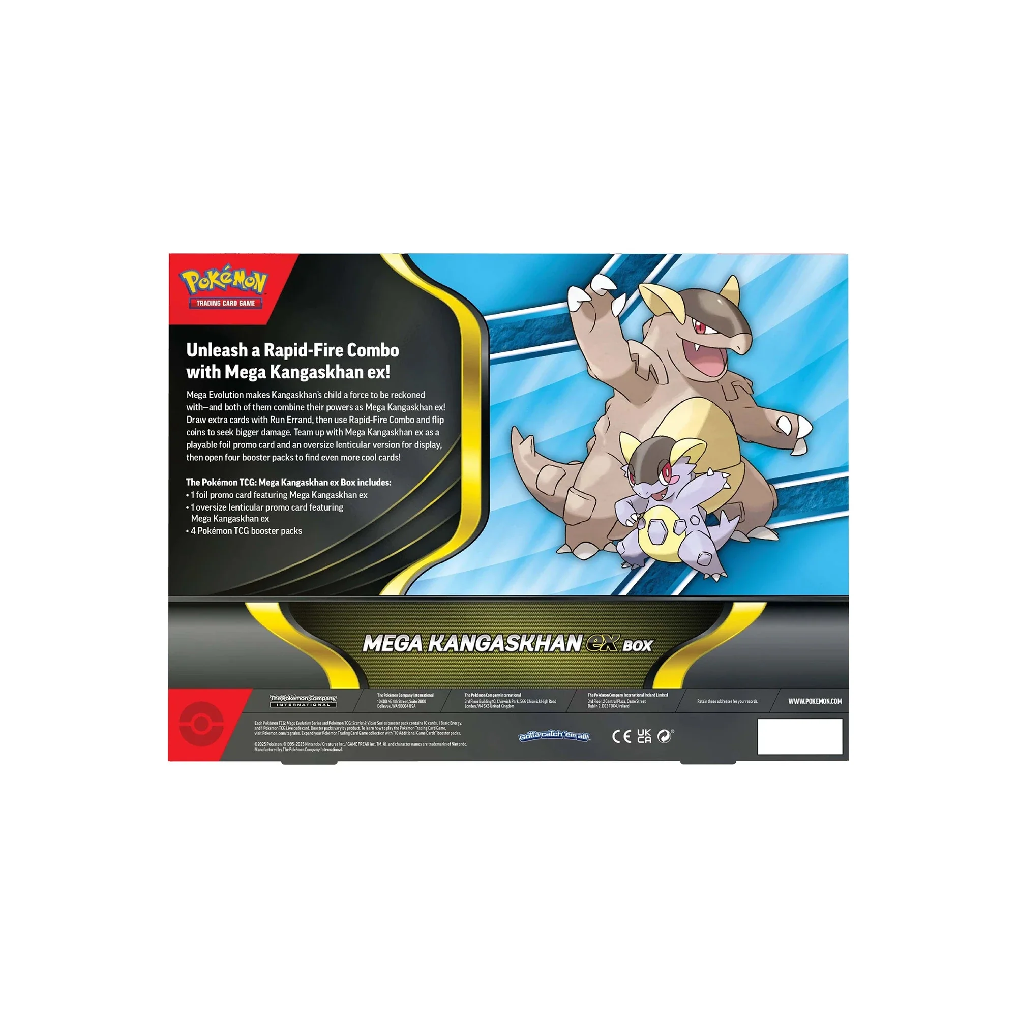 Pokémon TCG Mega Kangaskhan ex Box - Image 4