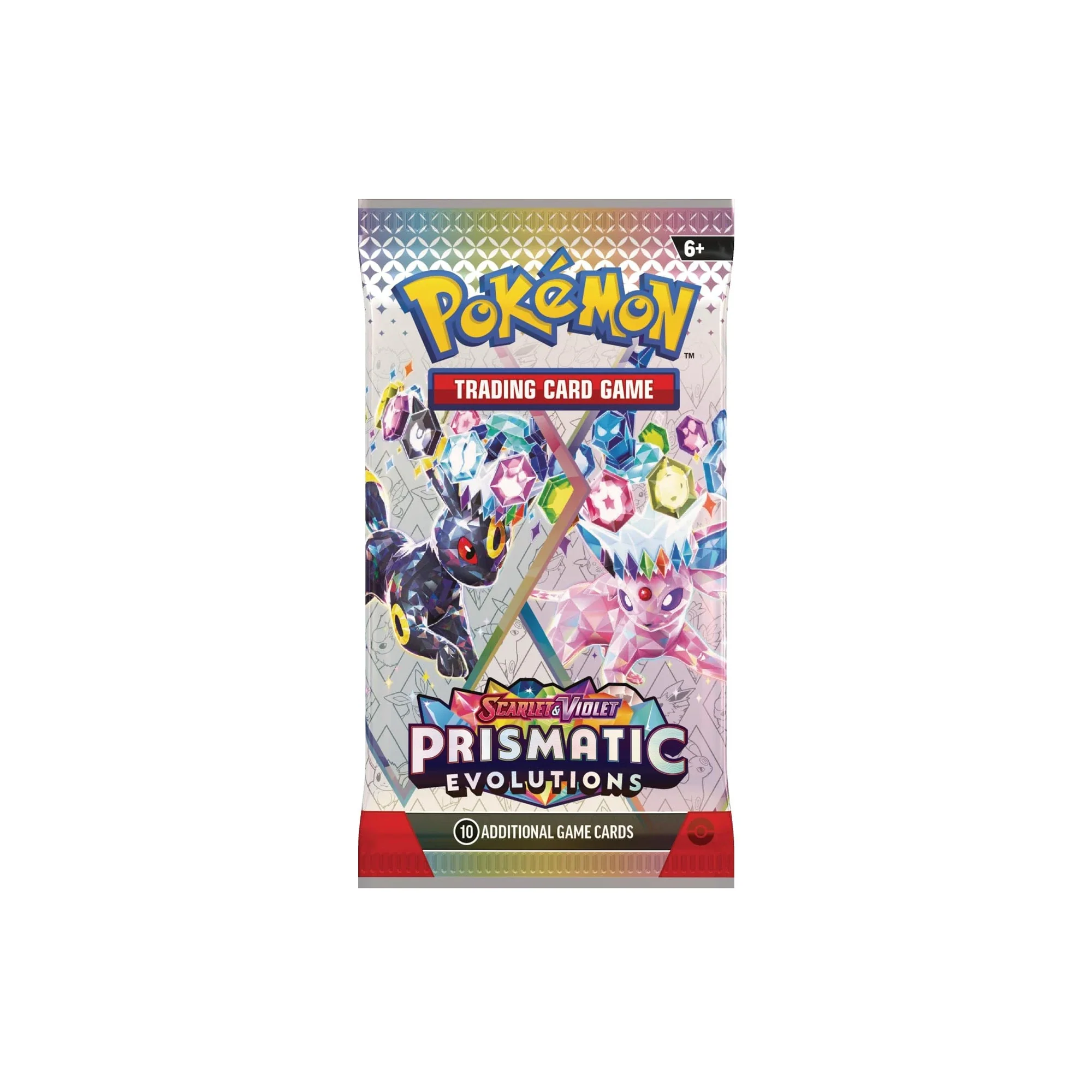 Pokémon TCG  Scarlet & Violet Prismatic Evolutions (Single Booster Pack) - Image 2