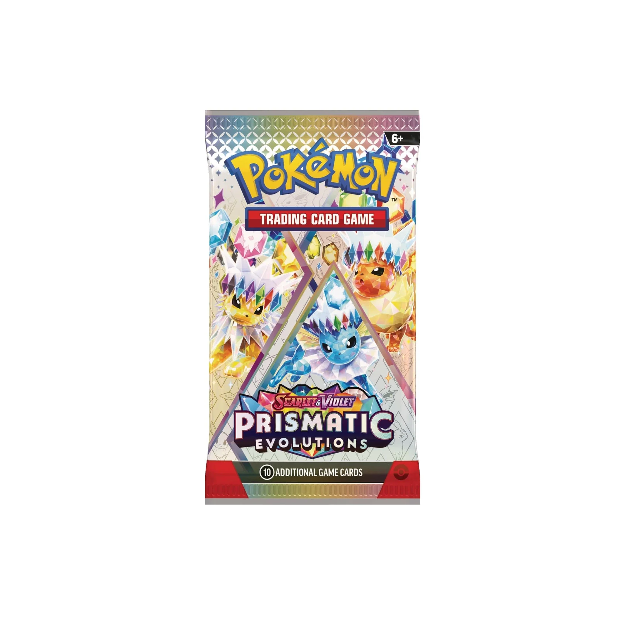 Pokémon TCG  Scarlet & Violet Prismatic Evolutions (Single Booster Pack) - Image 3