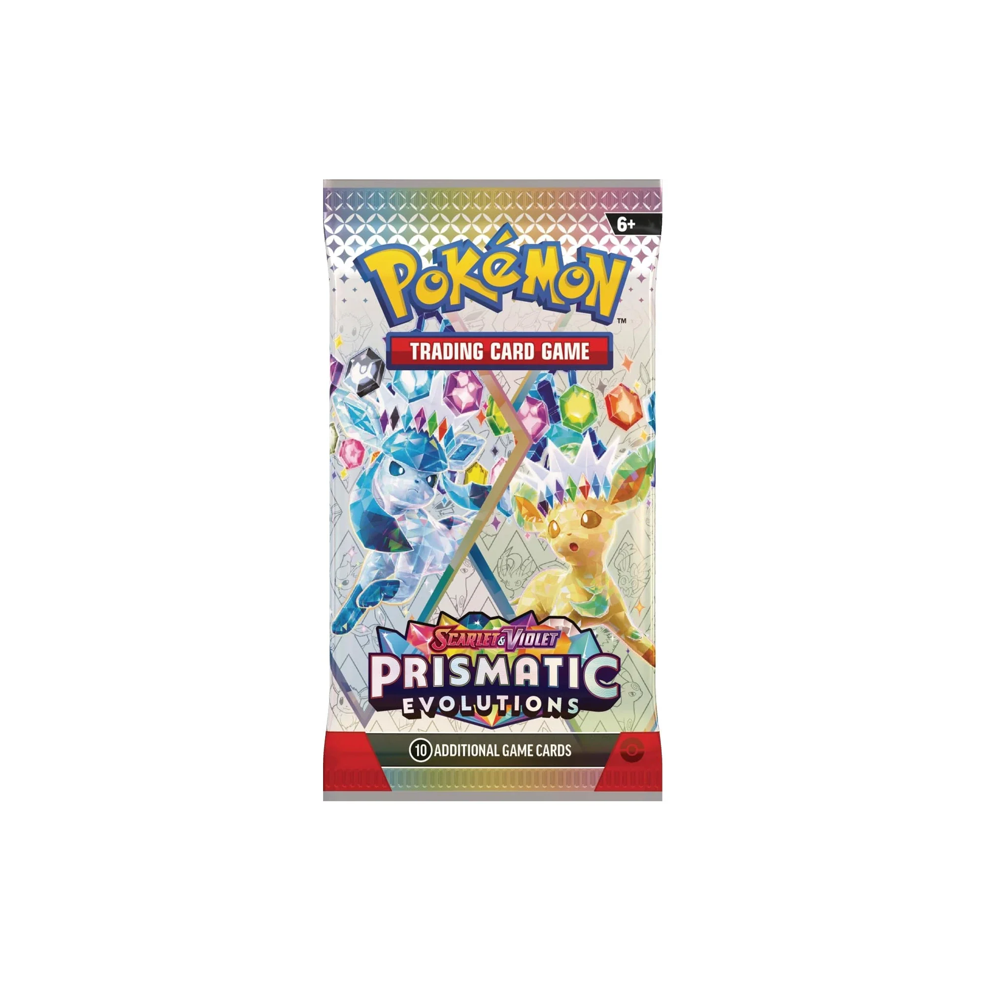 Pokémon TCG  Scarlet & Violet Prismatic Evolutions (Single Booster Pack) - Image 4
