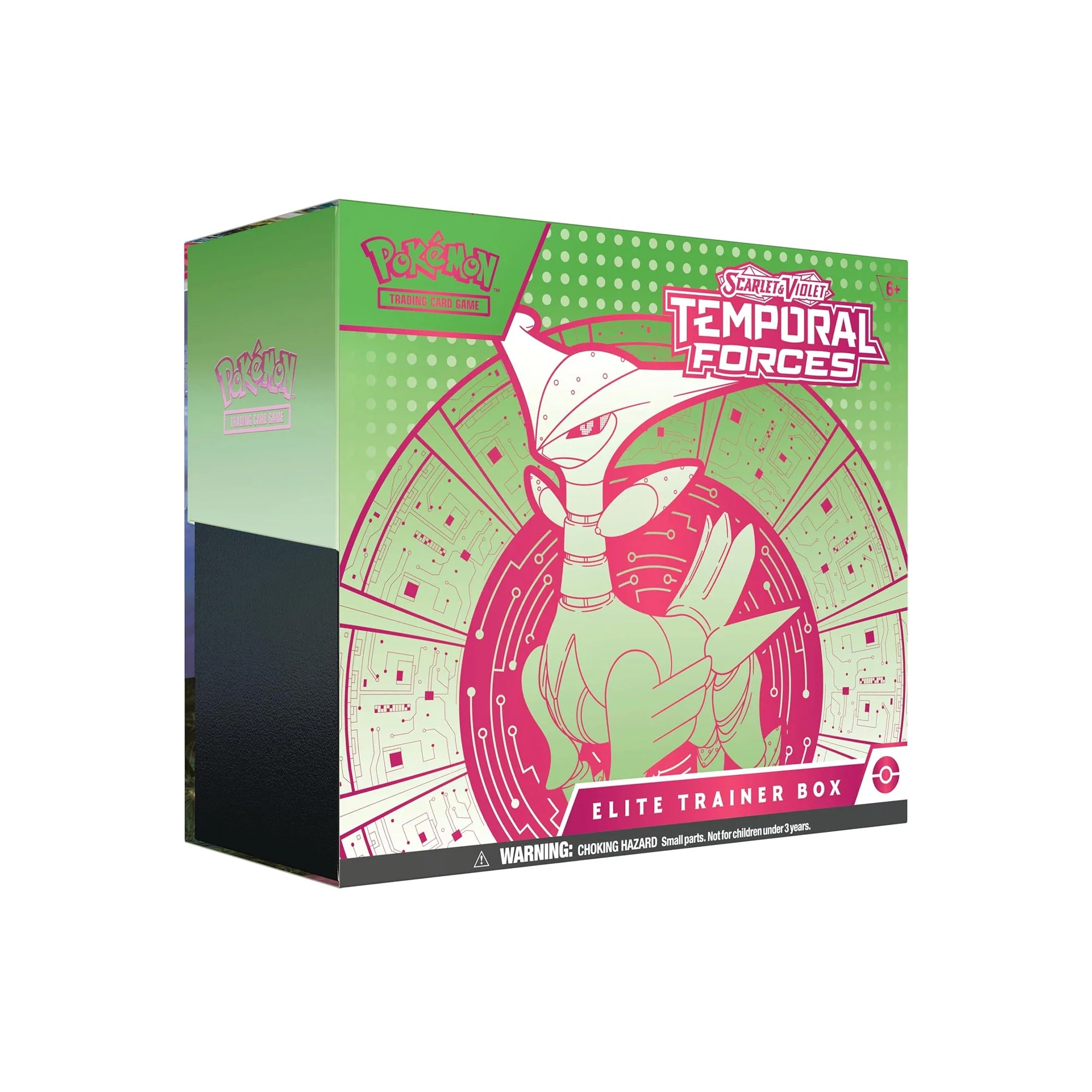 Pokémon TCG Scarlet & Violet Temporal Forces Elite Trainer Box (Iron Leaves) (2024)