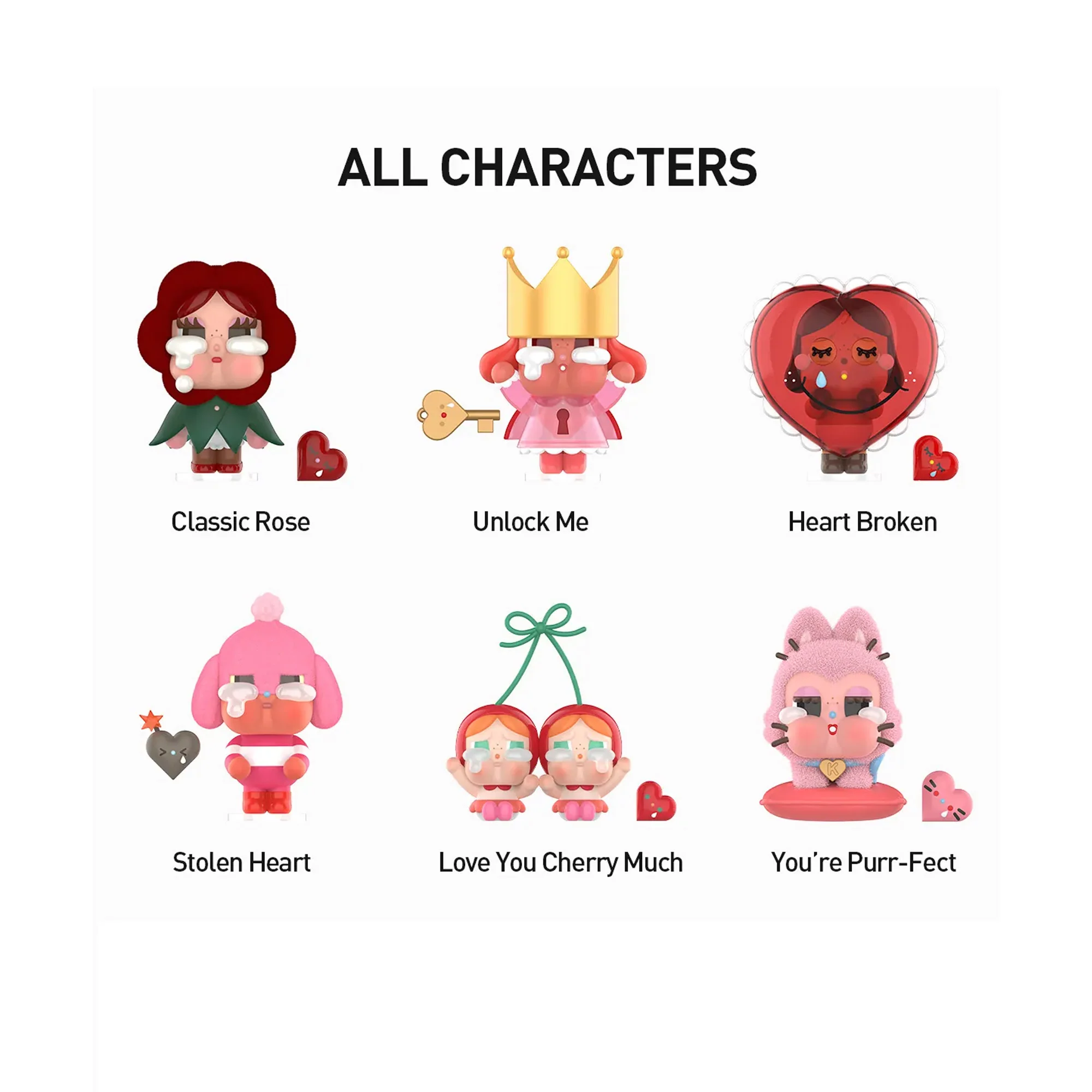 POP MART CRYBABY Crying For Love Series (Single Blind Box) - Image 3