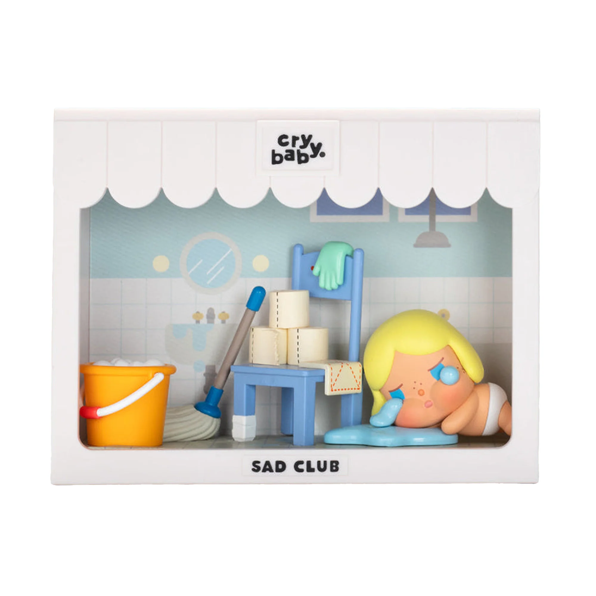 POP MART Crybaby Sad Club Series Blind Box Scene Set - Image 4