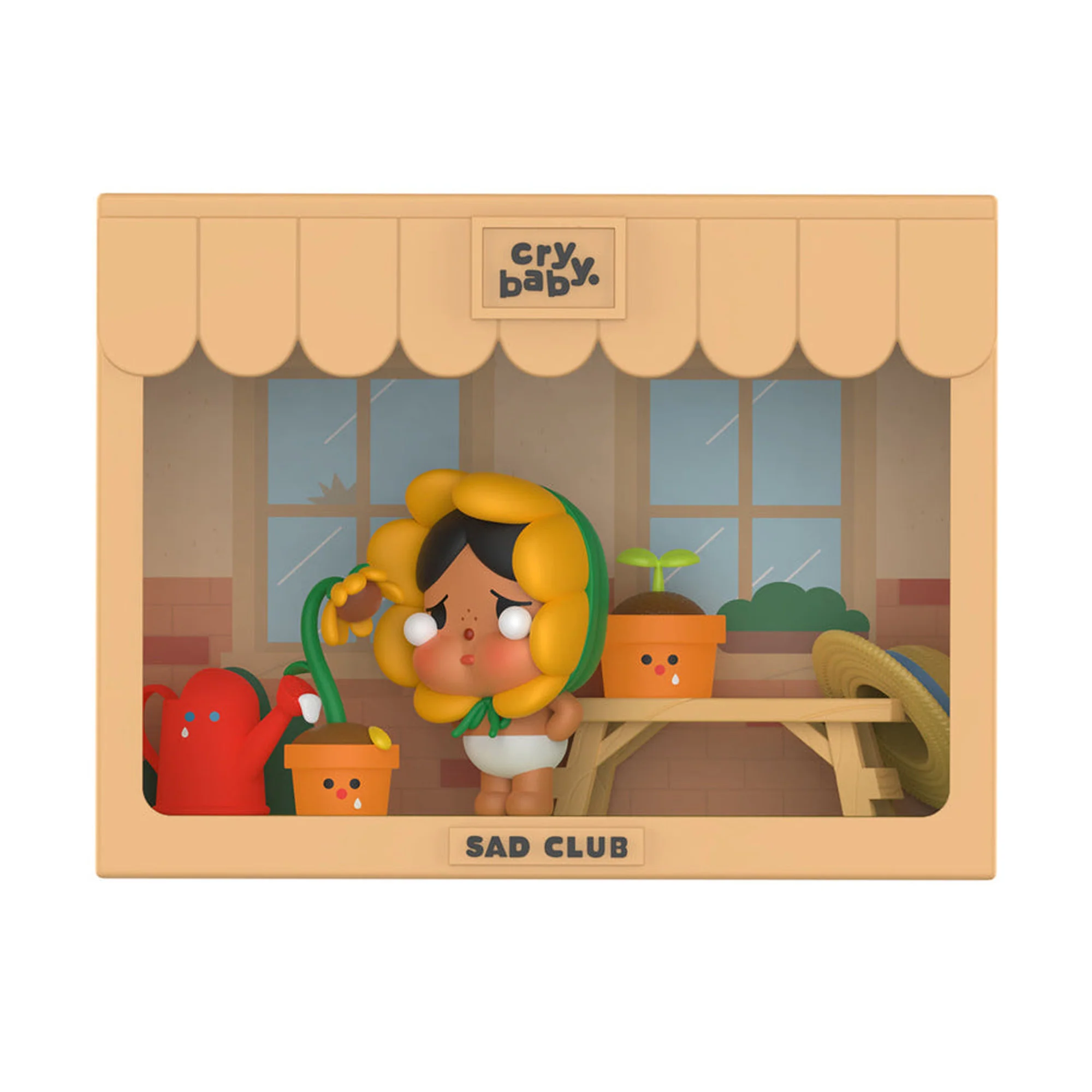POP MART Crybaby Sad Club Series Blind Box Scene Set - Image 5