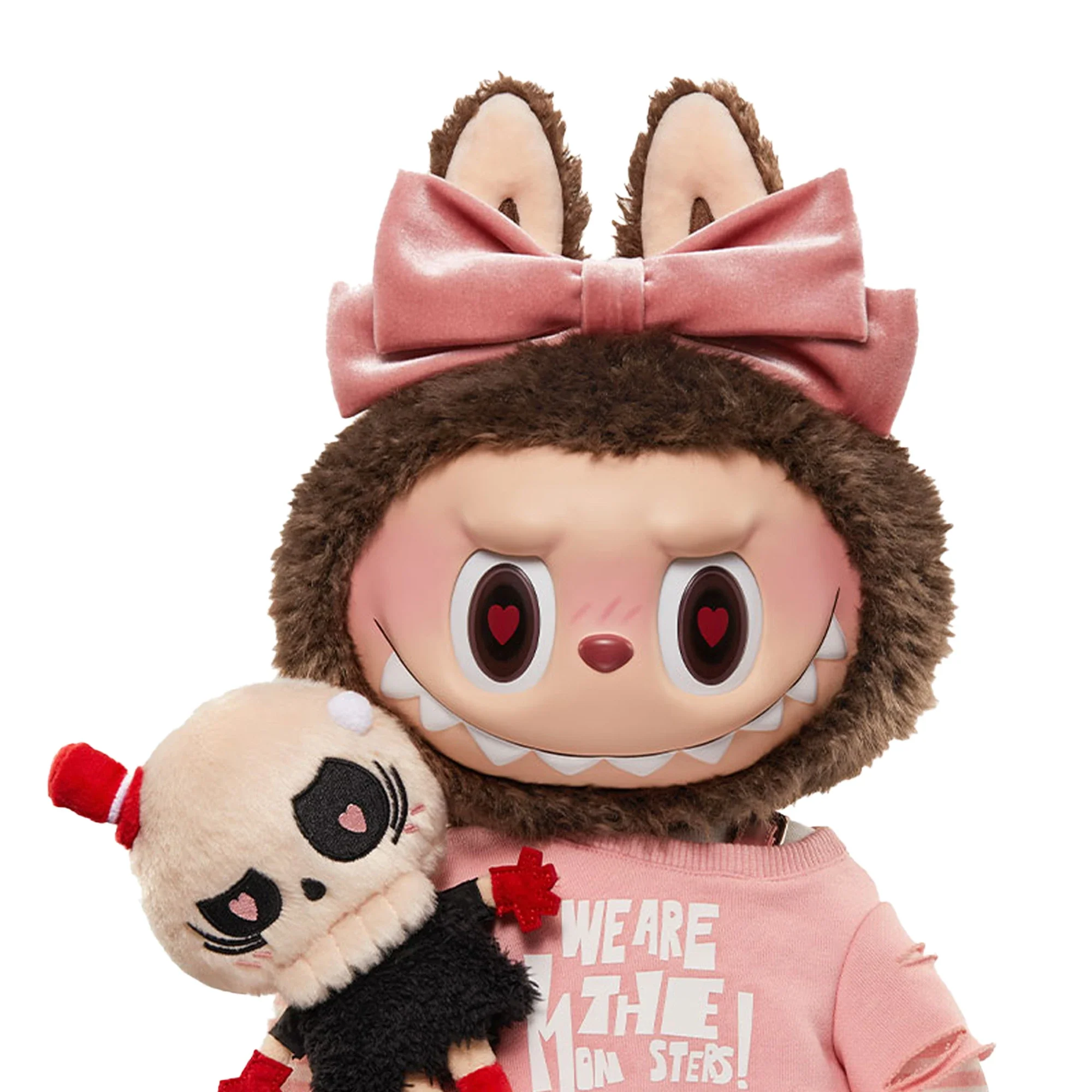 POP MART Labubu The Monsters Catch Me If You Like Me Secret Edition Figure 'Pink' - Image 2