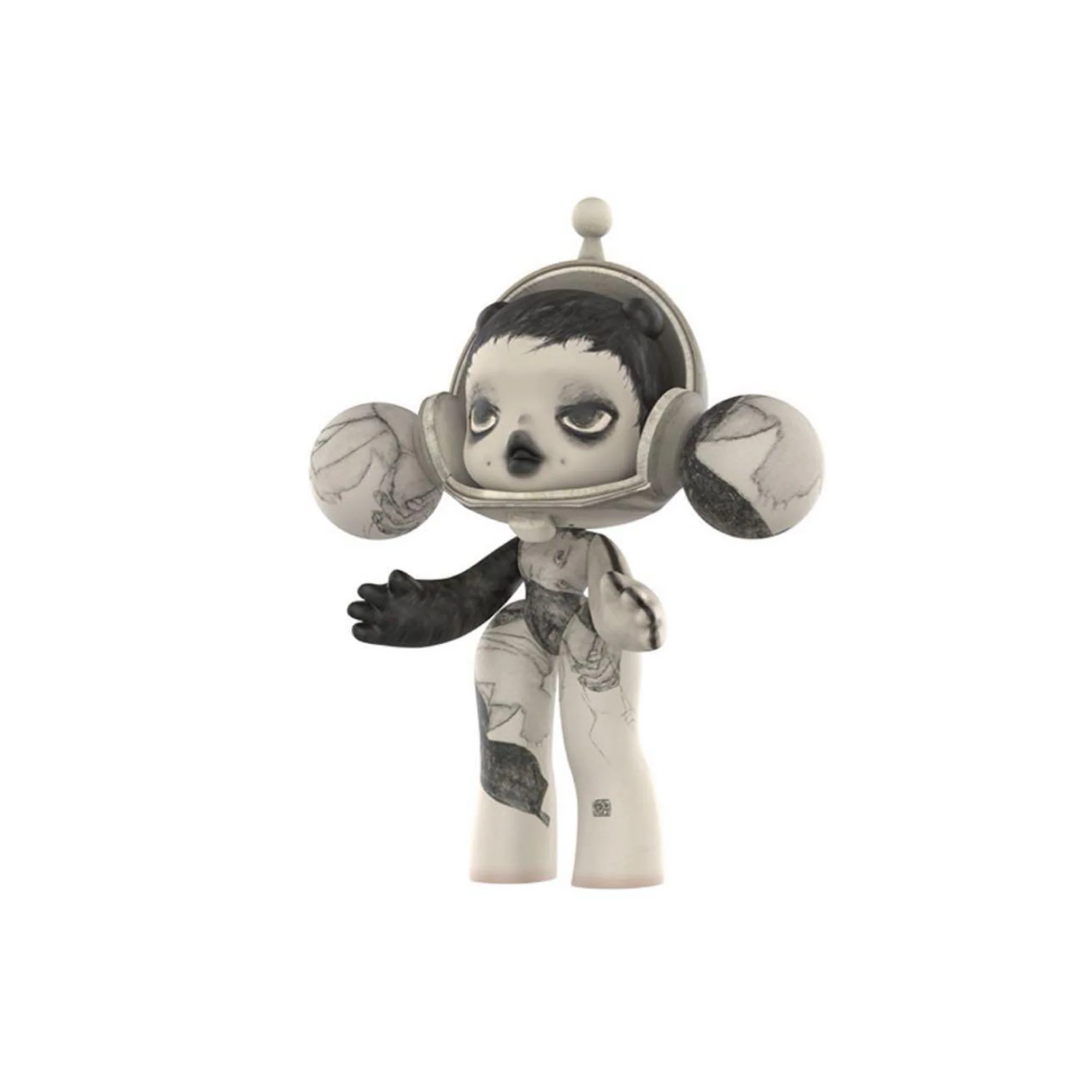 POP MART MEGA α SKULLPANDA 400% Egon Schiele - Image 3
