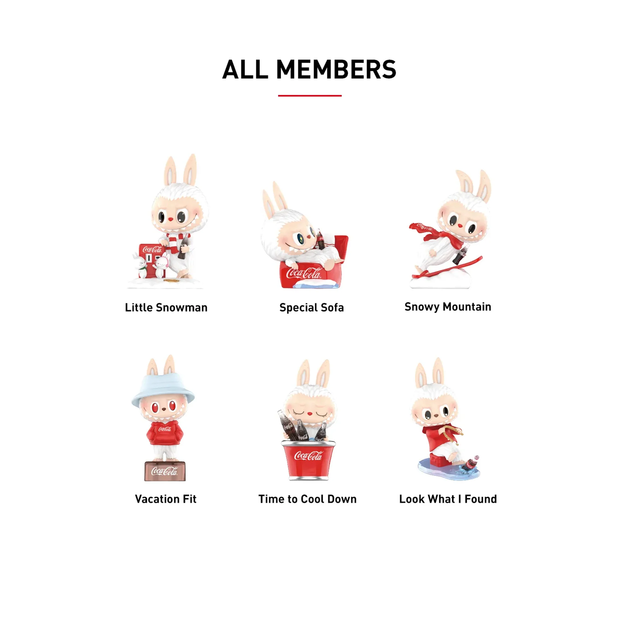 POP MART THE MONSTERS LABUBU COCA-COLA Series Figures (Single Box) - Image 4