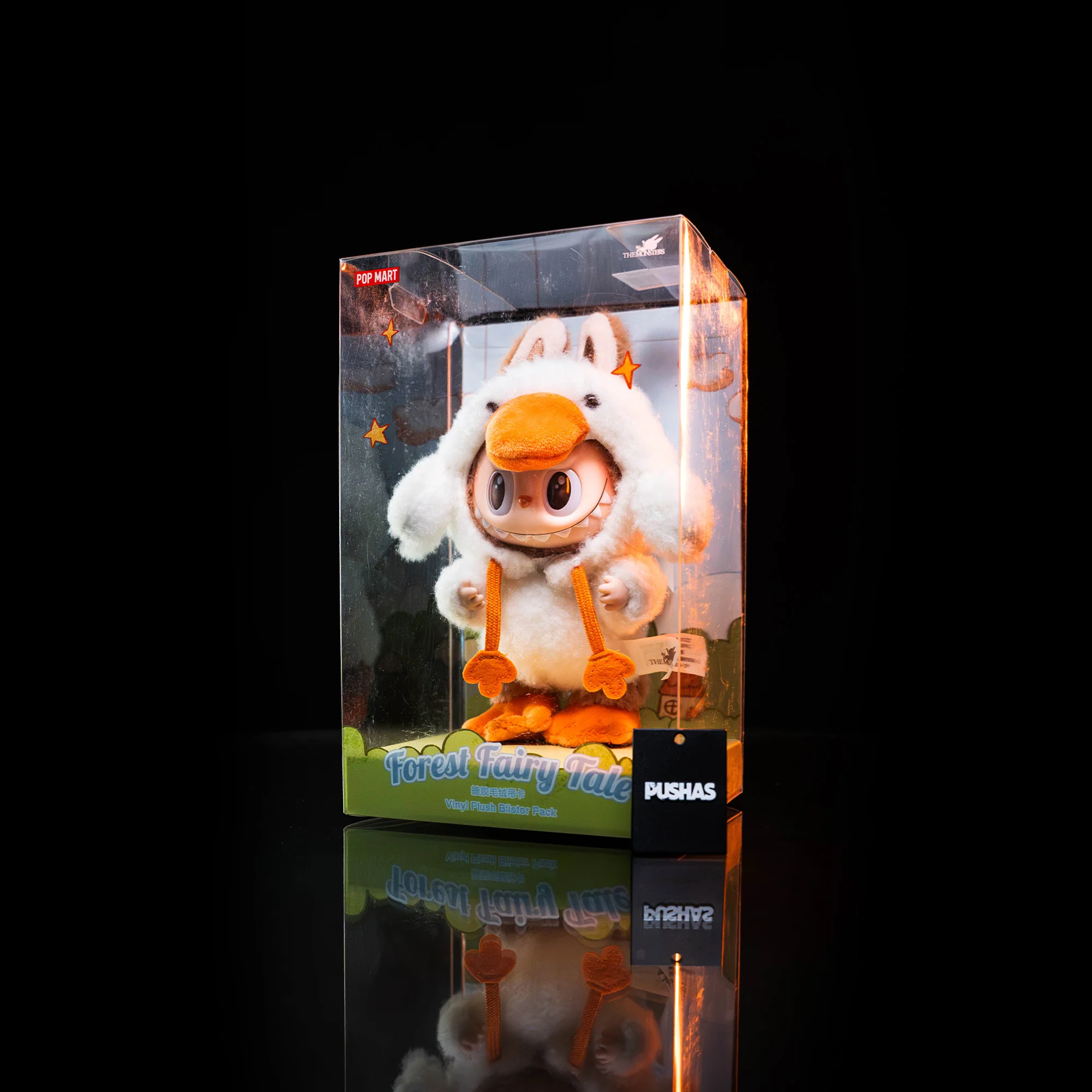 POP MART THE MONSTERS LABUBU Forest Fairy Tale Series Duck Vinyl Plush Pendant - Image 2