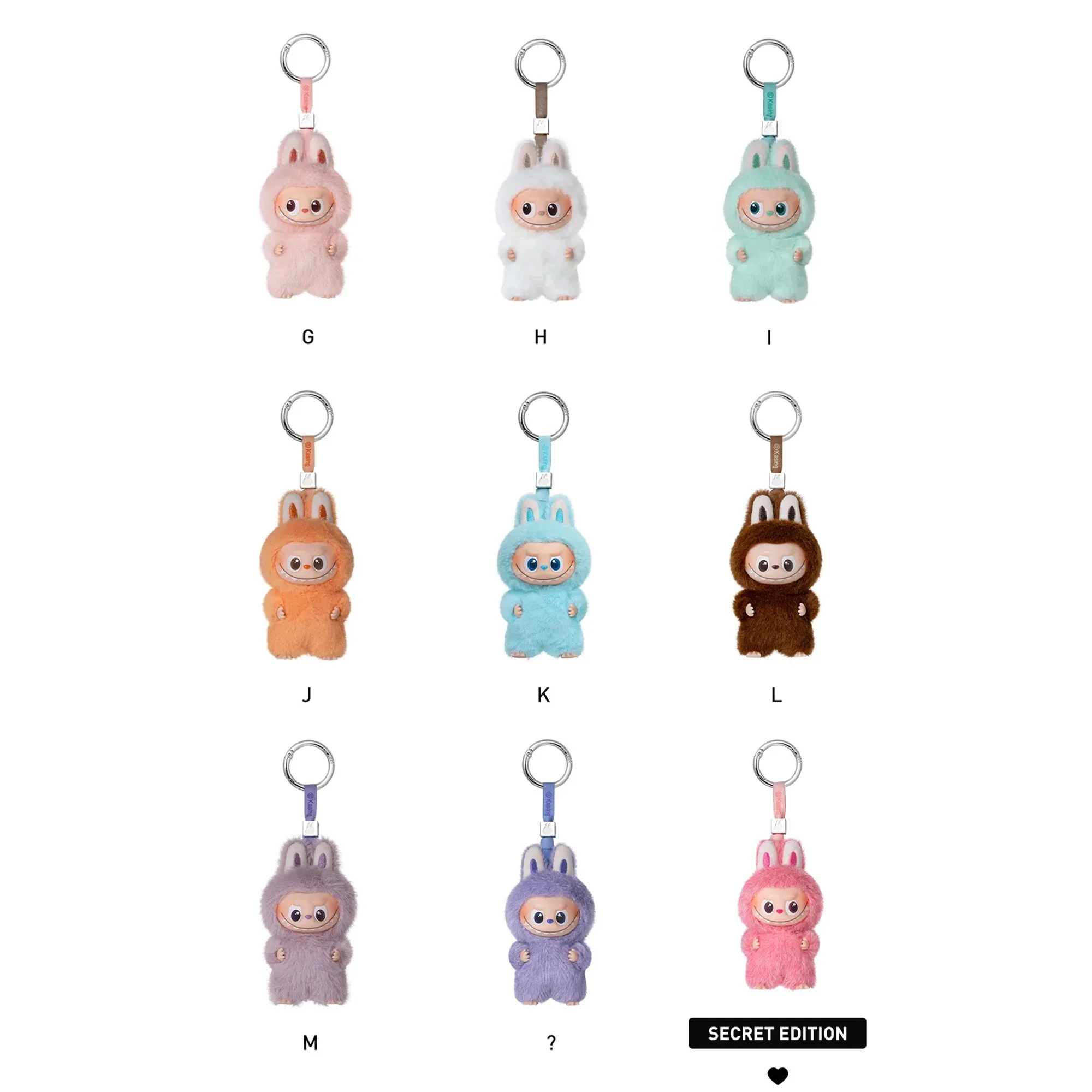 POP MART THE MONSTERS PIN FOR LOVE SERIES Vinyl Plush Pendant 'H' (Single Blind Box) - Image 4
