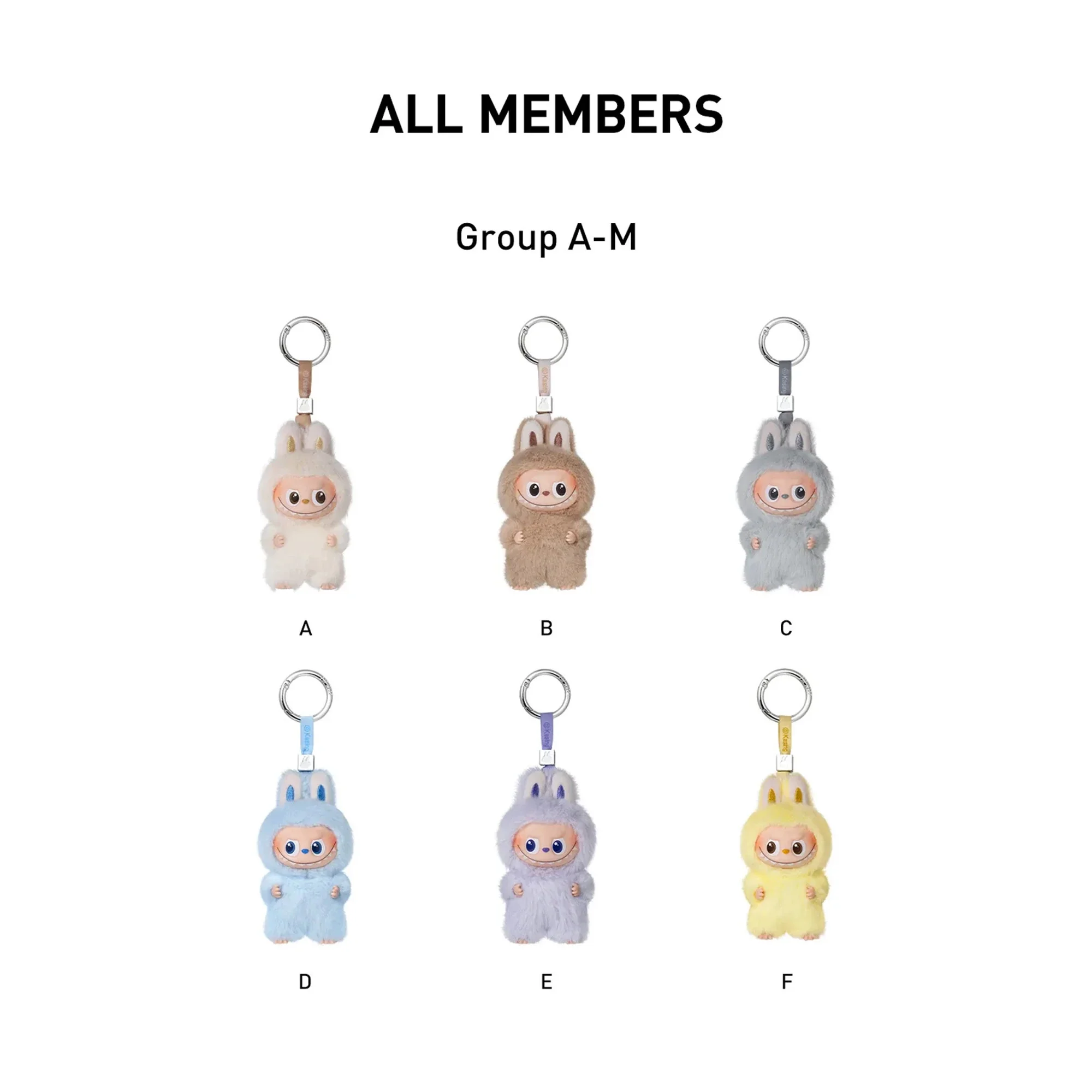 POP MART THE MONSTERS PIN FOR LOVE SERIES Vinyl Plush Pendant 'L' (Single Blind Box) - Image 3