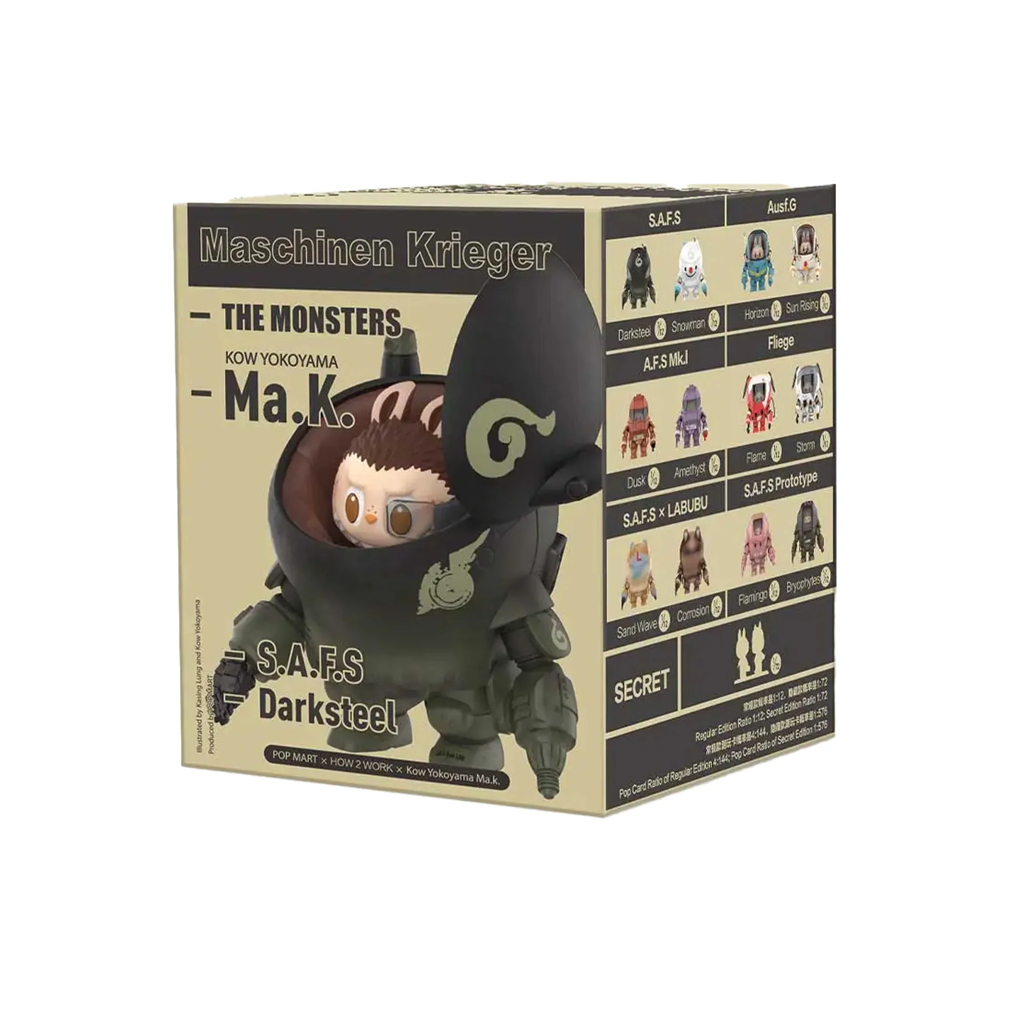 POP MART The Monsters x Kow Yokoyama Ma.K. Series (Single Blind Box)
