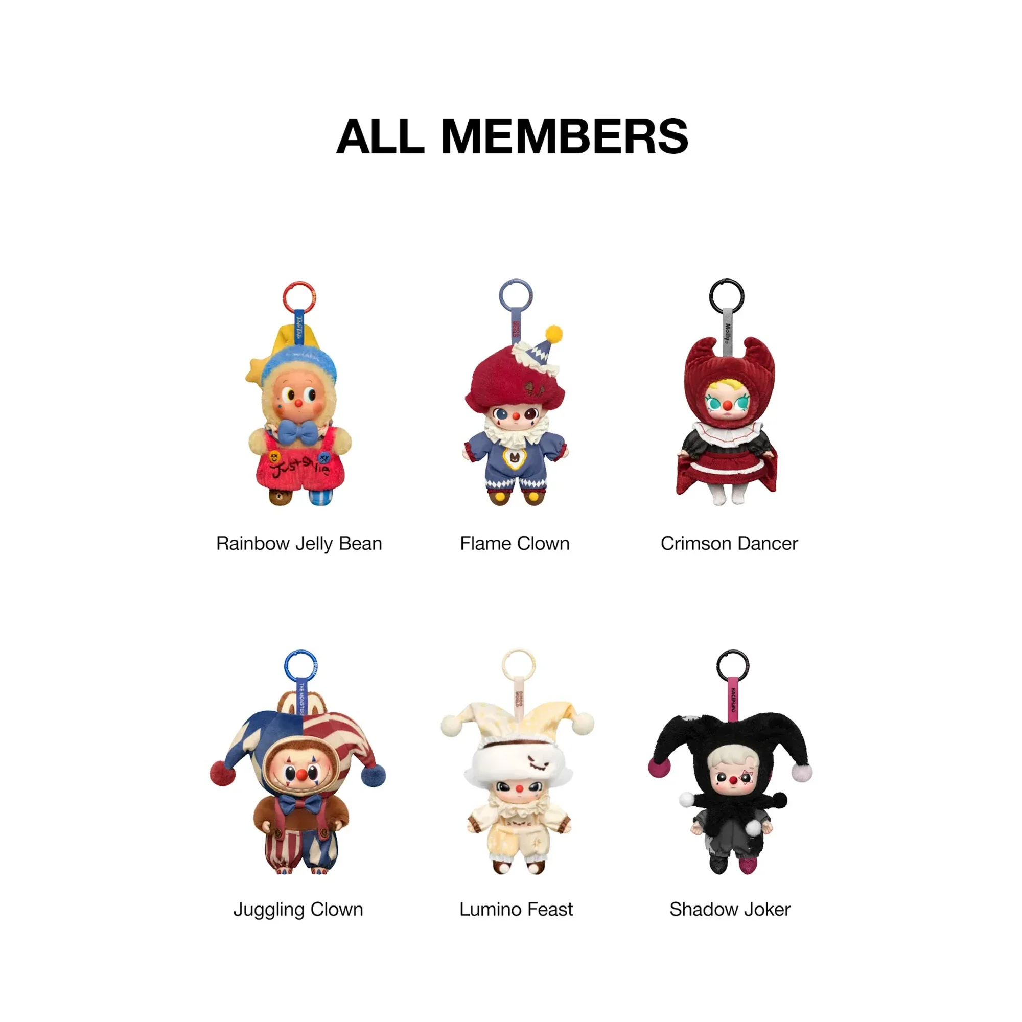 POP MART WHY SO SERIOUS Series Moonlit Mask Super Secret Edition Vinyl Plush Pendant - Image 3