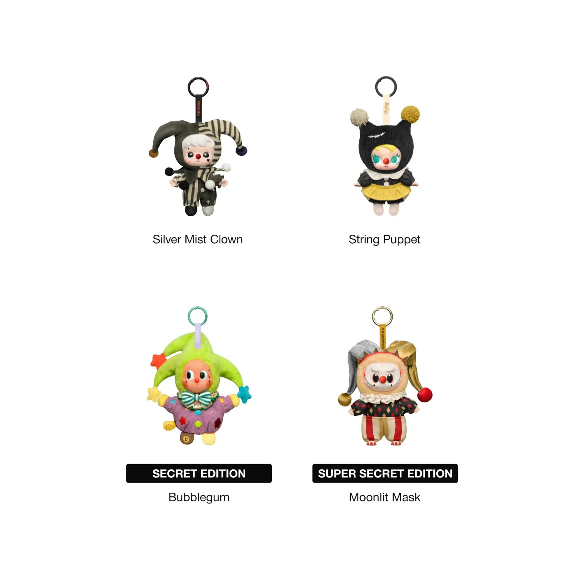 POP MART WHY SO SERIOUS Series Vinyl Plush Pendant (Single Blind Box) - Image 3