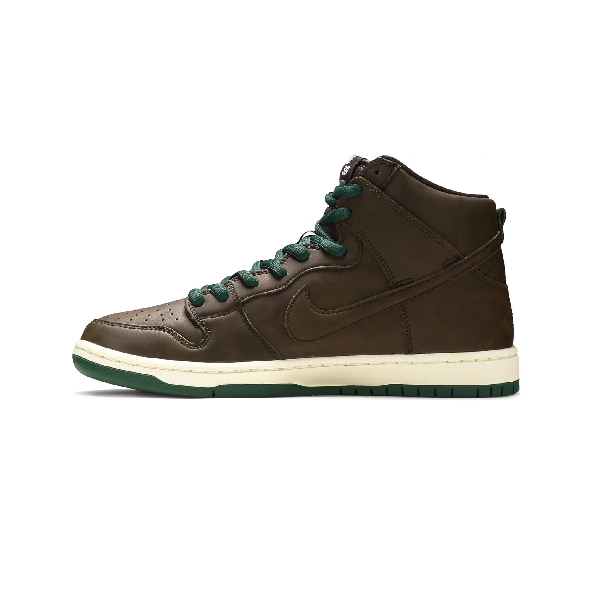 SB Dunk High 'Baroque Brown Vegan Leather' (2021) - Image 3
