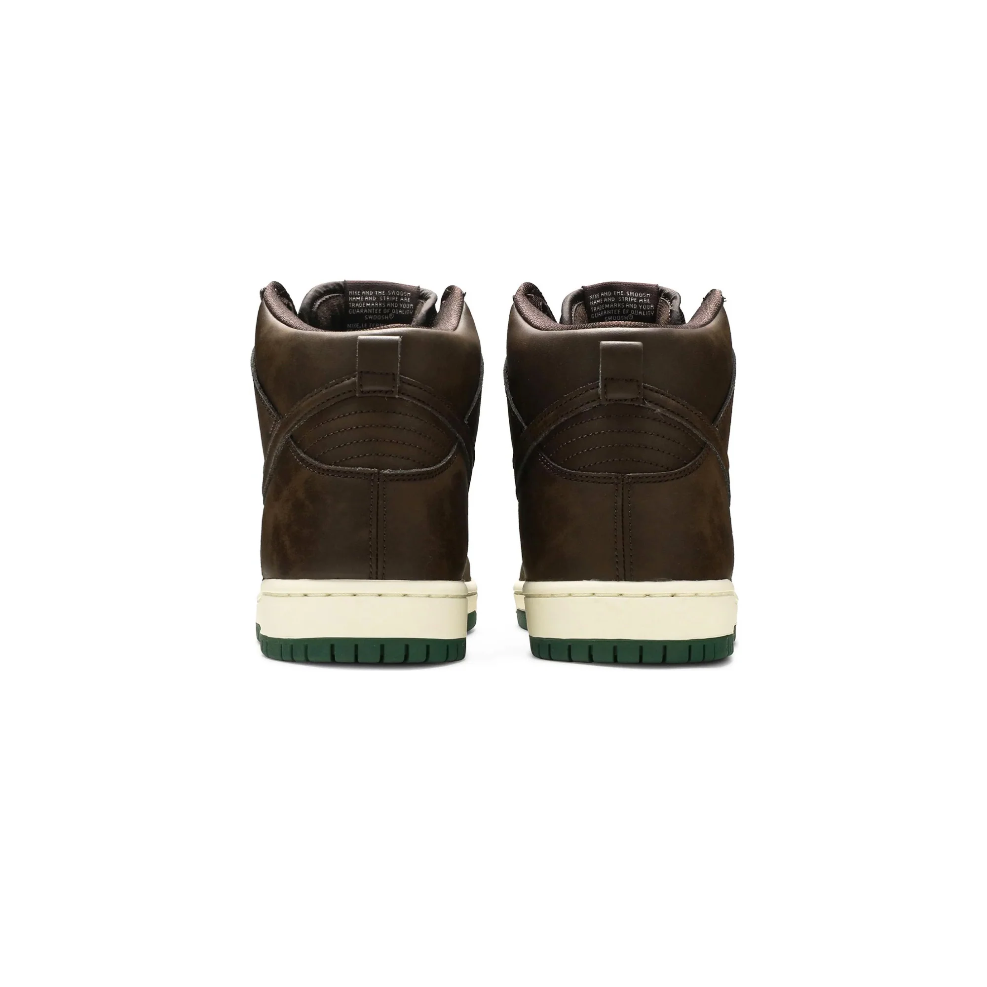 SB Dunk High 'Baroque Brown Vegan Leather' (2021) - Image 4