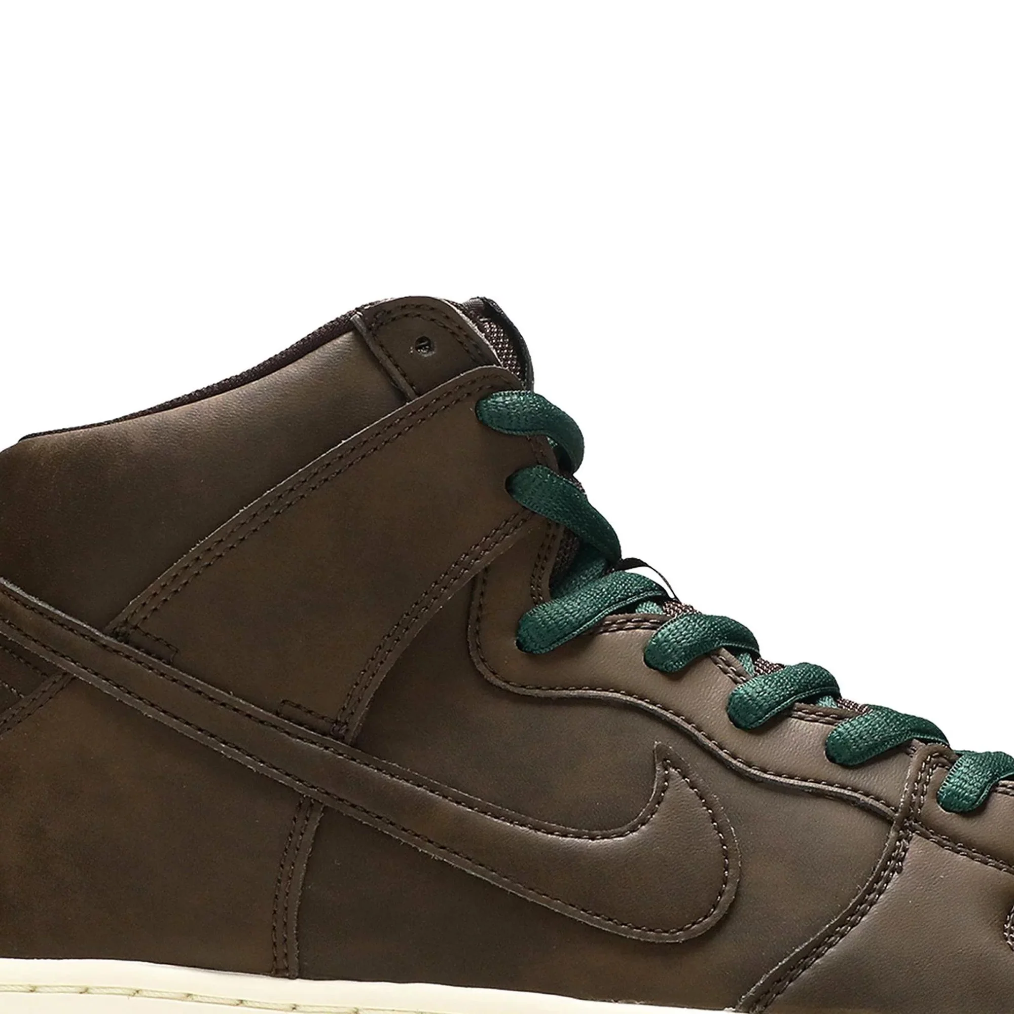 SB Dunk High 'Baroque Brown Vegan Leather' (2021) - Image 6