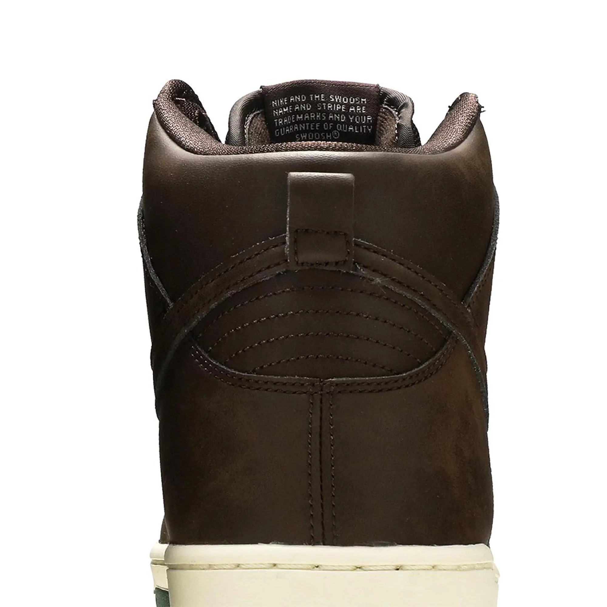 SB Dunk High 'Baroque Brown Vegan Leather' (2021) - Image 7