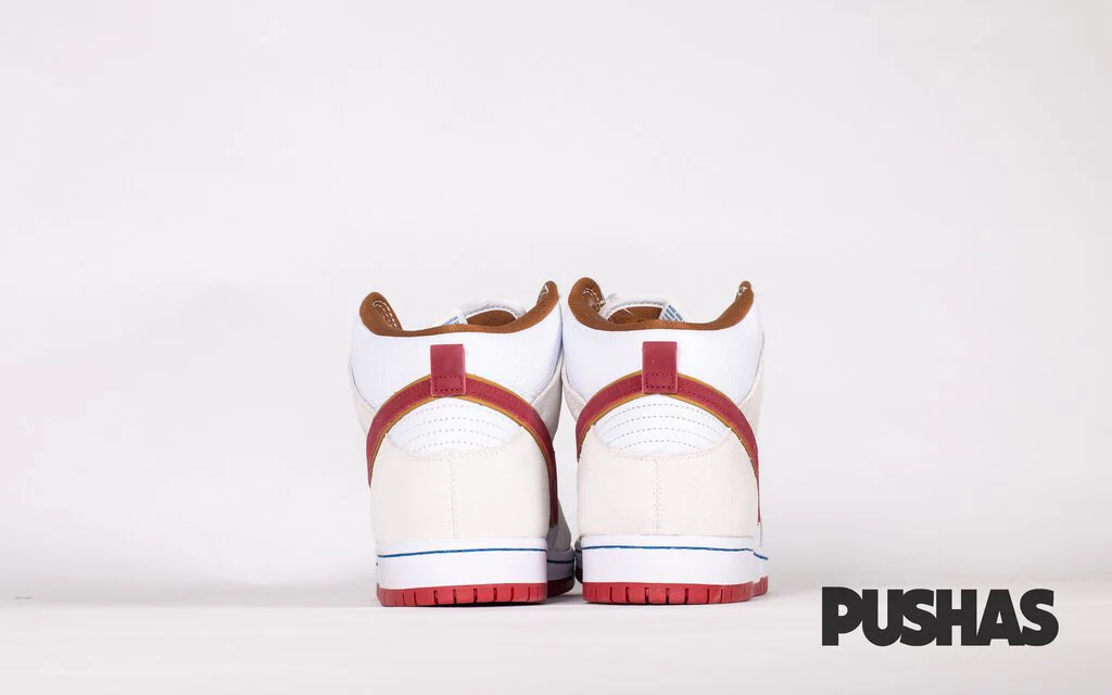 SB Dunk High 'Sail Bright Crimson' - Image 3
