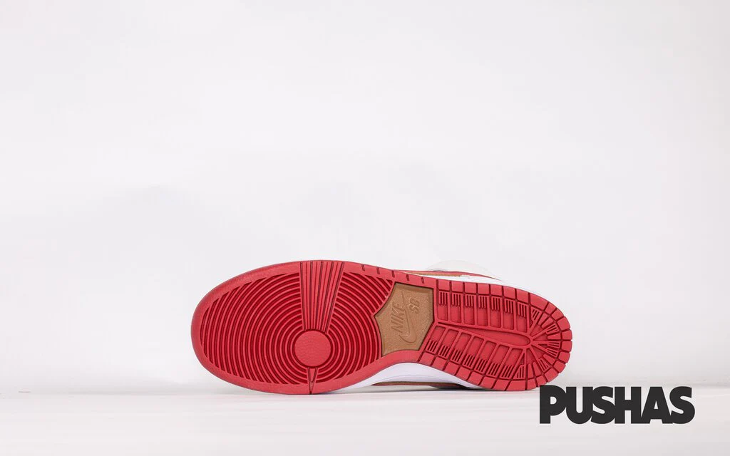 SB Dunk High 'Sail Bright Crimson' - Image 5