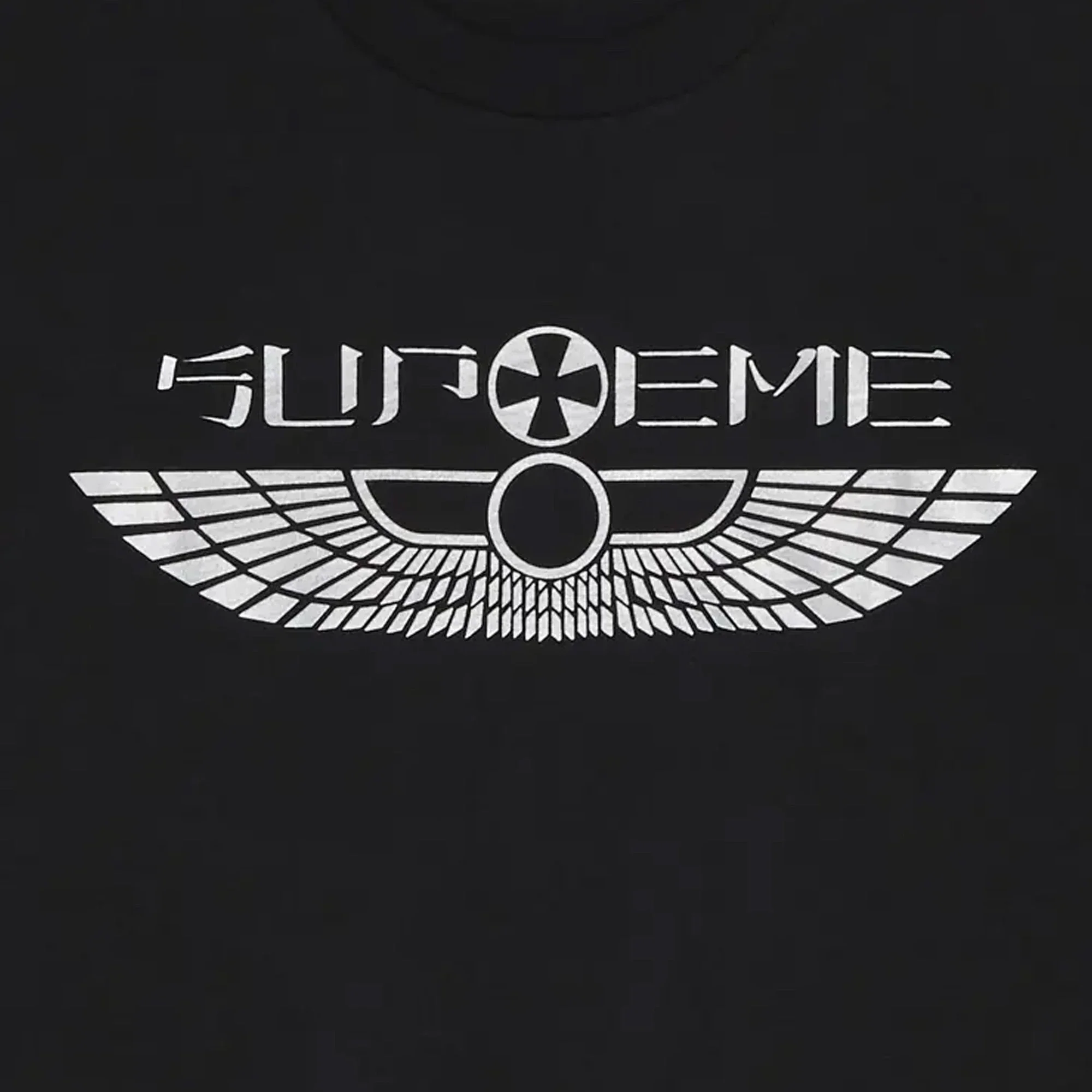 Supreme Wings Tee 'Black' (2025) - Image 2