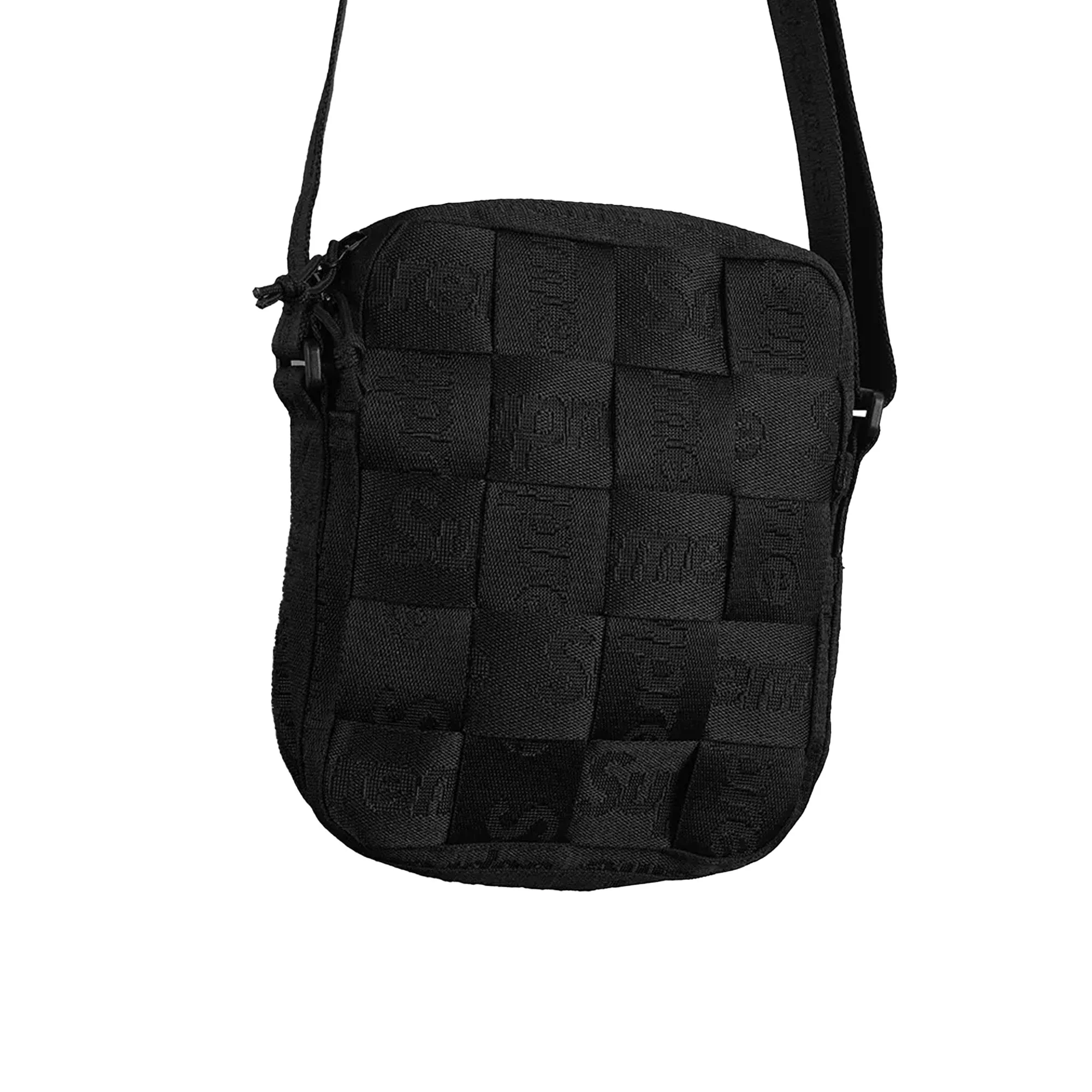 Supreme Woven Shoulder Bag 'Black' (2024) - Image 2