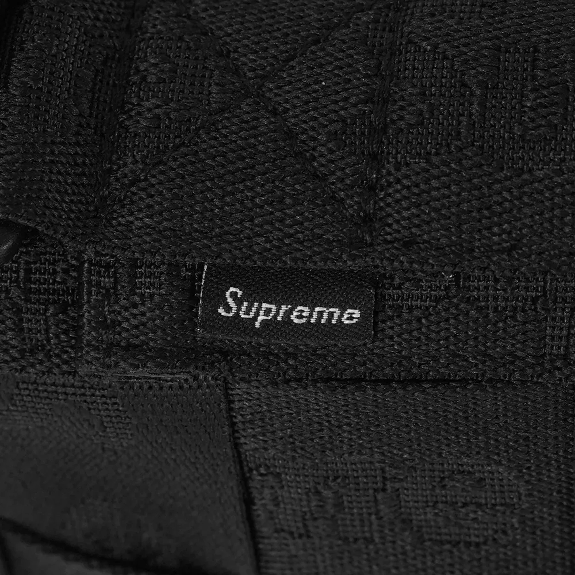 Supreme Woven Shoulder Bag 'Black' (2024) - Image 3