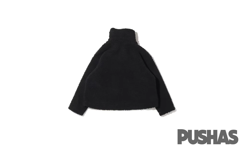 Nike Swoosh Full-Zip Jacket 'Black White' Women's - Image 2