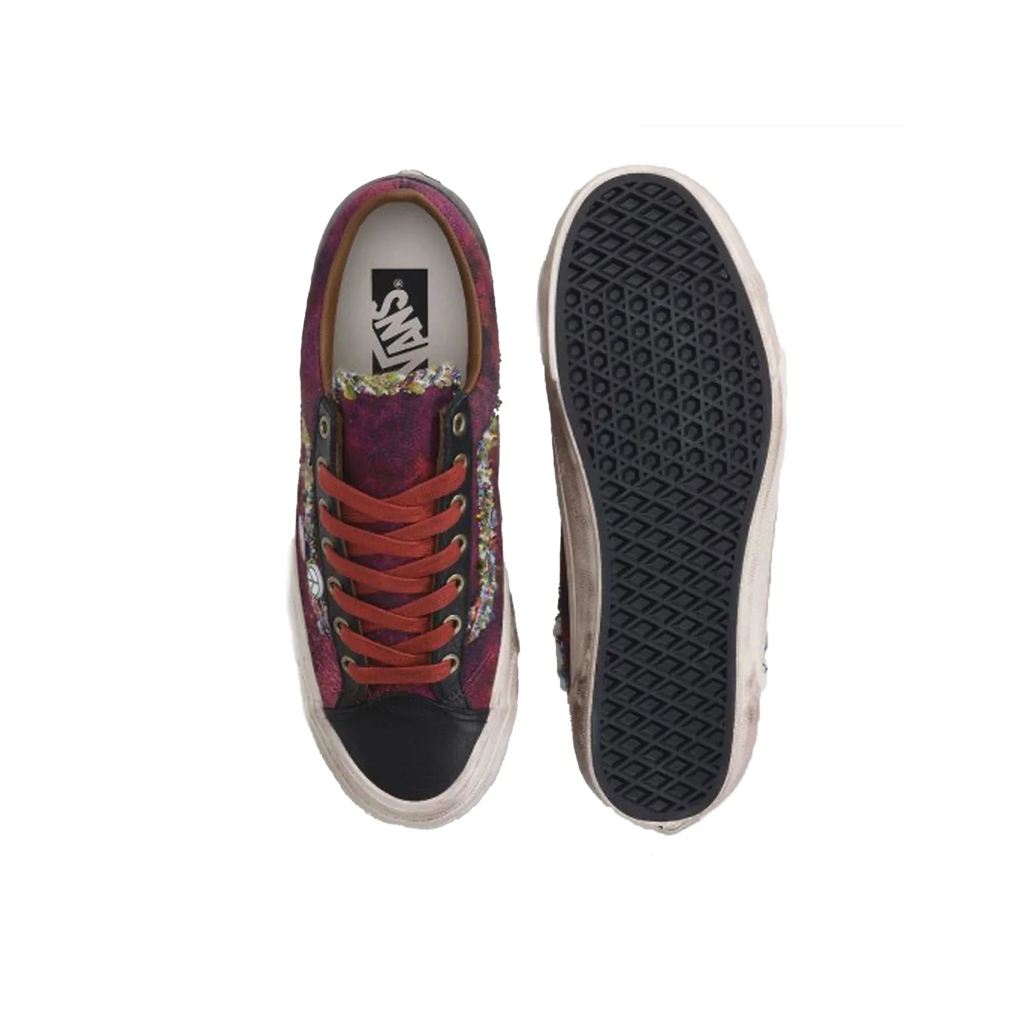 Vans Old Skool 36 LX Souvenir 'Burgundy' - Image 6
